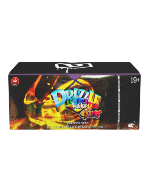 DRIZZLE FACTORY – SLIMS PRE-ROLLS – AAAA D9 INFUSED – CARTONS