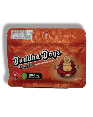 Buddha Boys – Dark chocolate bar – 500mg