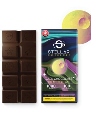 Stellar Chocolate bar – Dark Chocolate – 1000mg